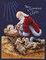 Janlynn Counted Cross Stitch Kit 11"X14.5"-Kneeling Santa (14 Count)